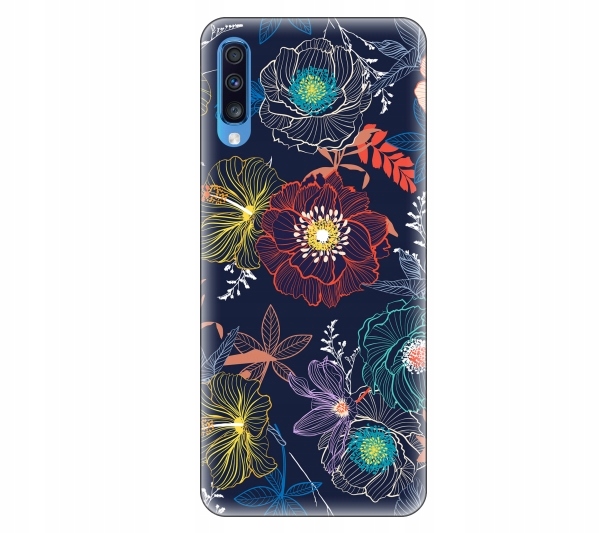 

Etui na telefon Samsung Galaxy A70 Kwiaty floral