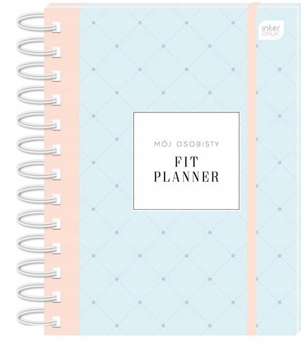 FITPLANER FITNES NOTES TRENINGOWY PASTEL INTERDRUK