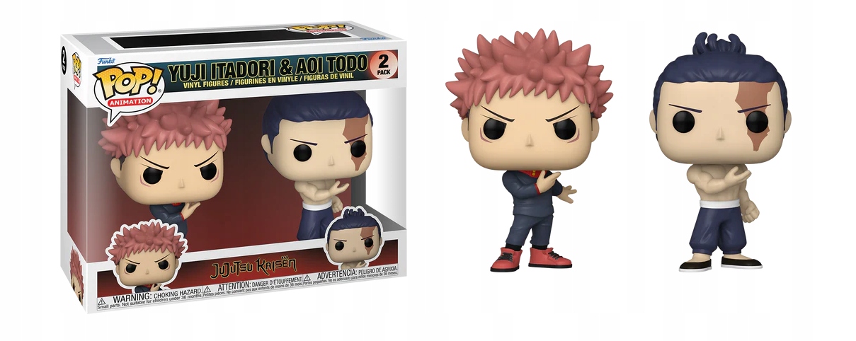 Itadori & Todo 2 pack Jujutsu Kaisen Funko Pop