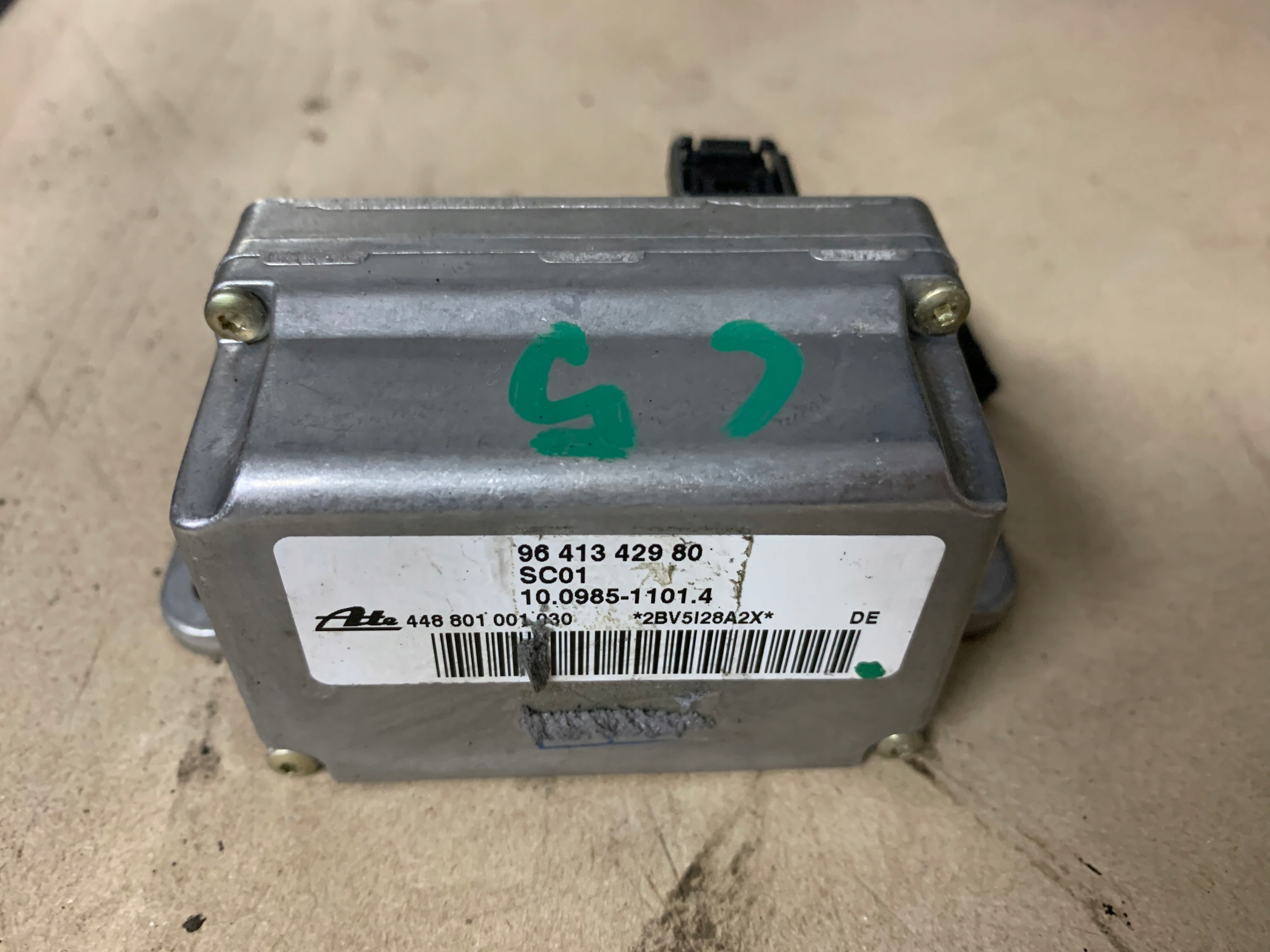 CITROEN C5 LIFT CZUJNIK ZAPIĘCIA PASÓW 448801001