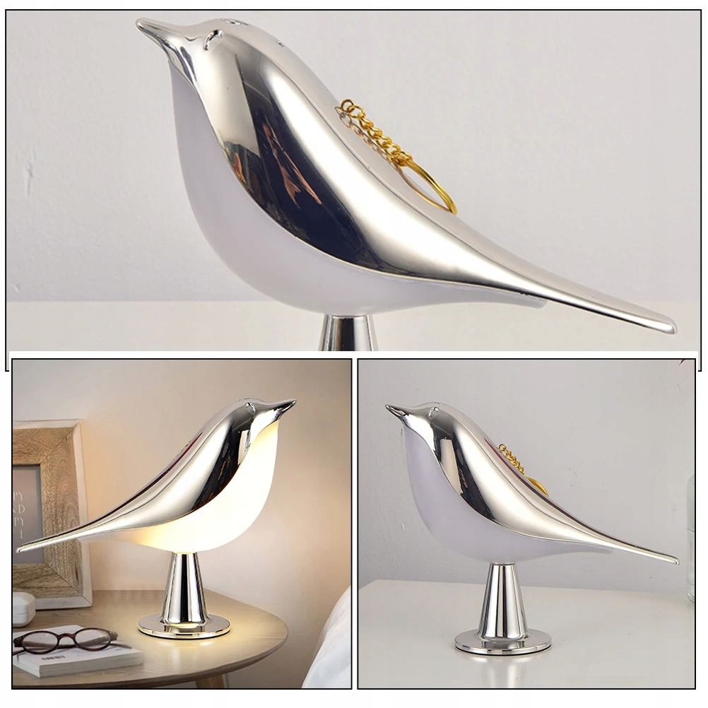 Bird Aromatherapy Night Light Metalowe lampy Marka bez marki