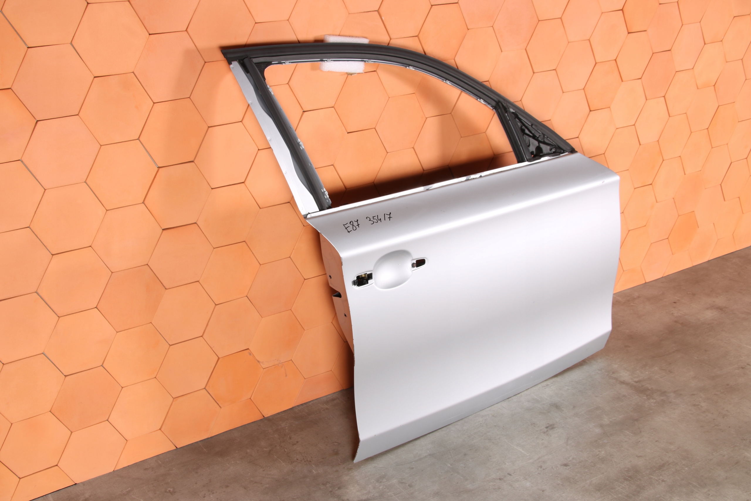 BMW E87 door right right front front TITANSILBER 354/7