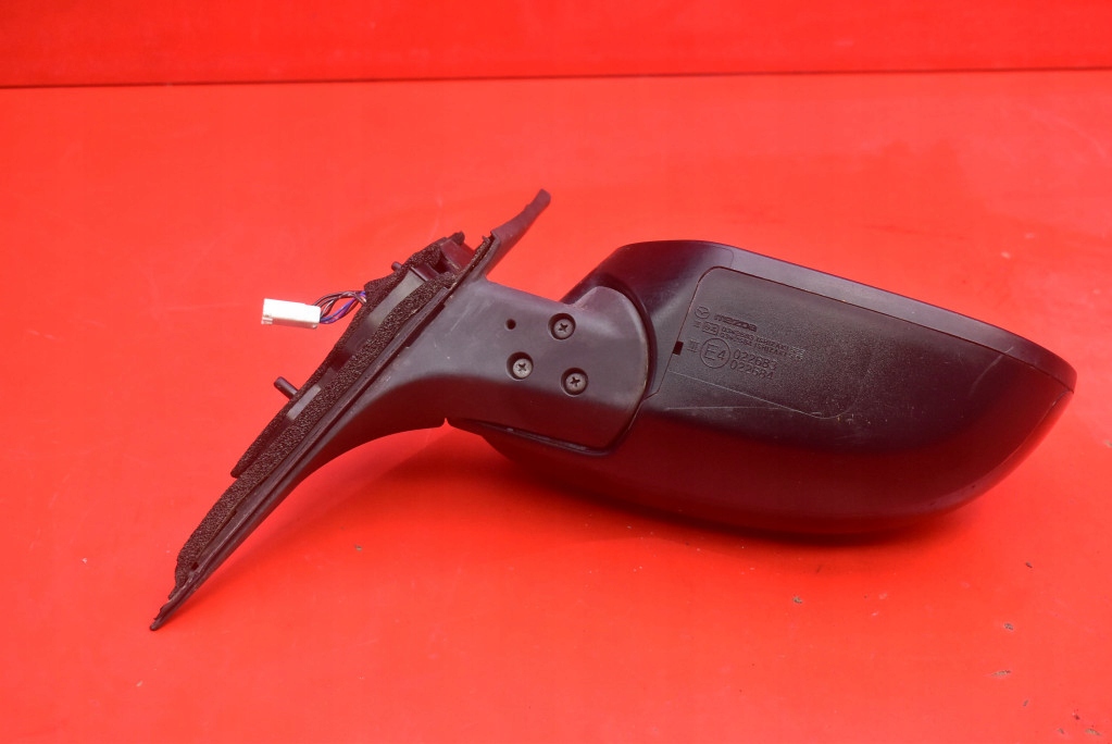 mirror right black, 022683 EU MAZDA 6 2 II GH 07-12 6 PIN