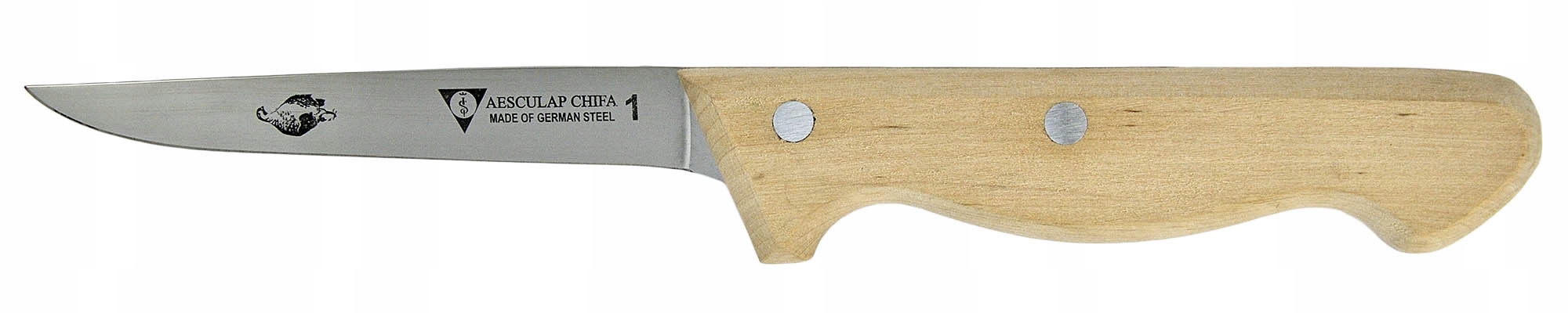 

Nóż rzeźniczy nr 1, ostrze twarde 13 cm Chifa