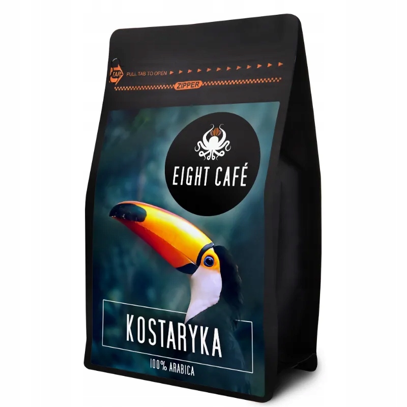 Kawa Ziarnista Eight Cafe Kostaryka 1 kg 100% Arabica