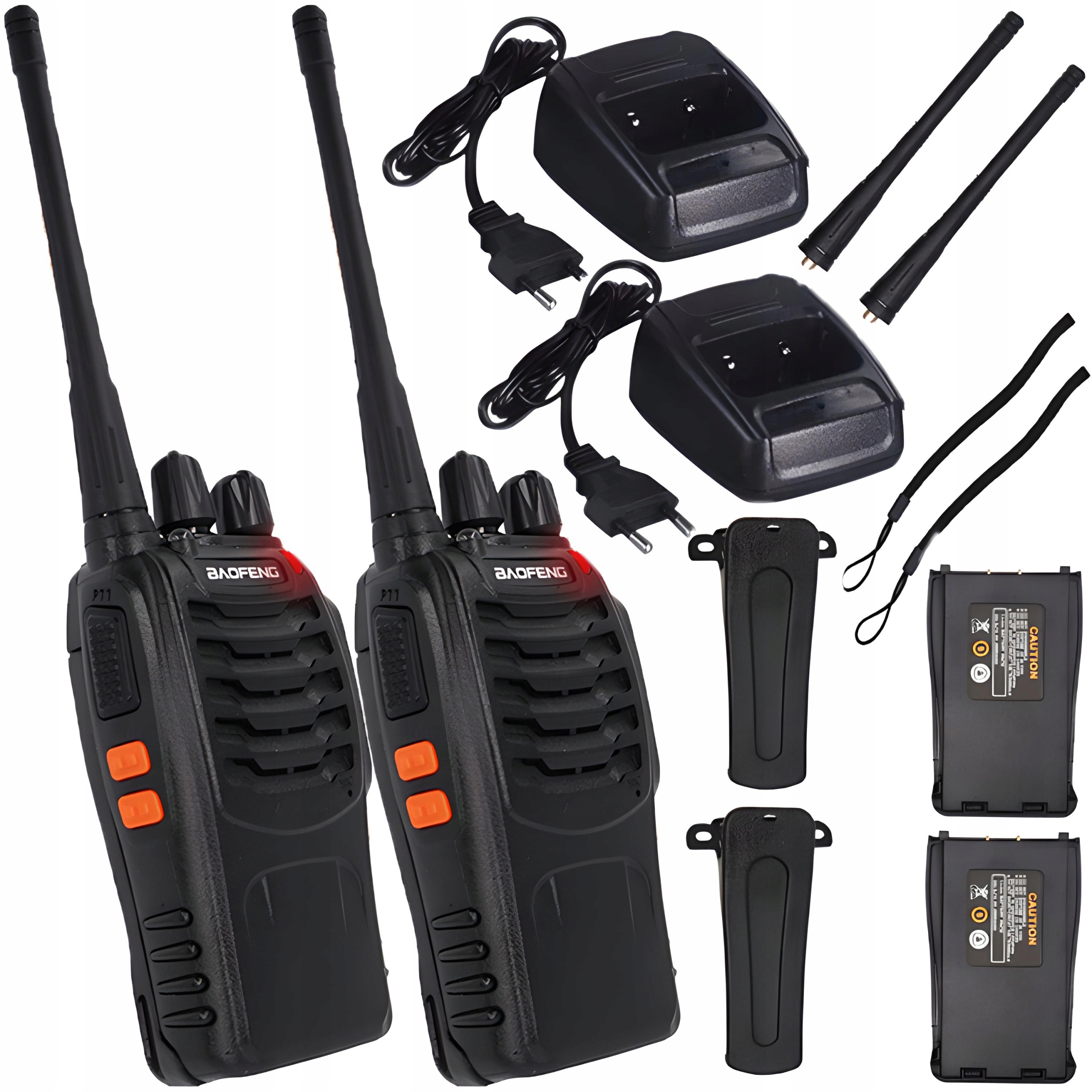 

2X Walkie Talkie Krótkofalówki Baofeng BF888S Pmr