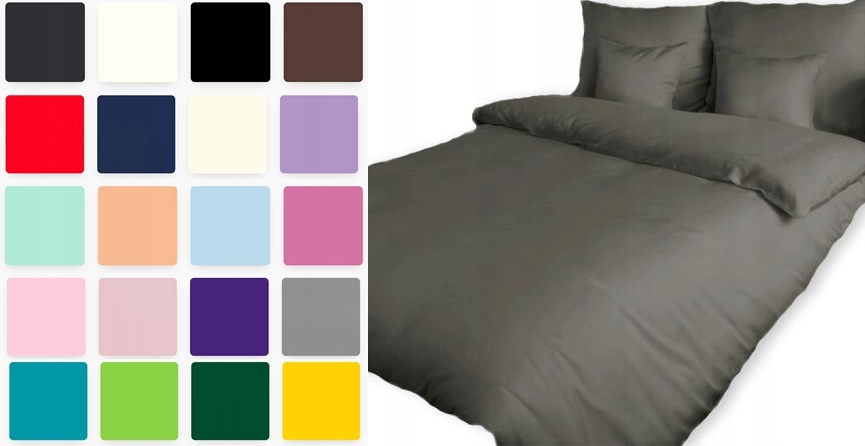 Sada Povlečení z hladkého mikrovlákna, barvy 200x220 cm Výrobce