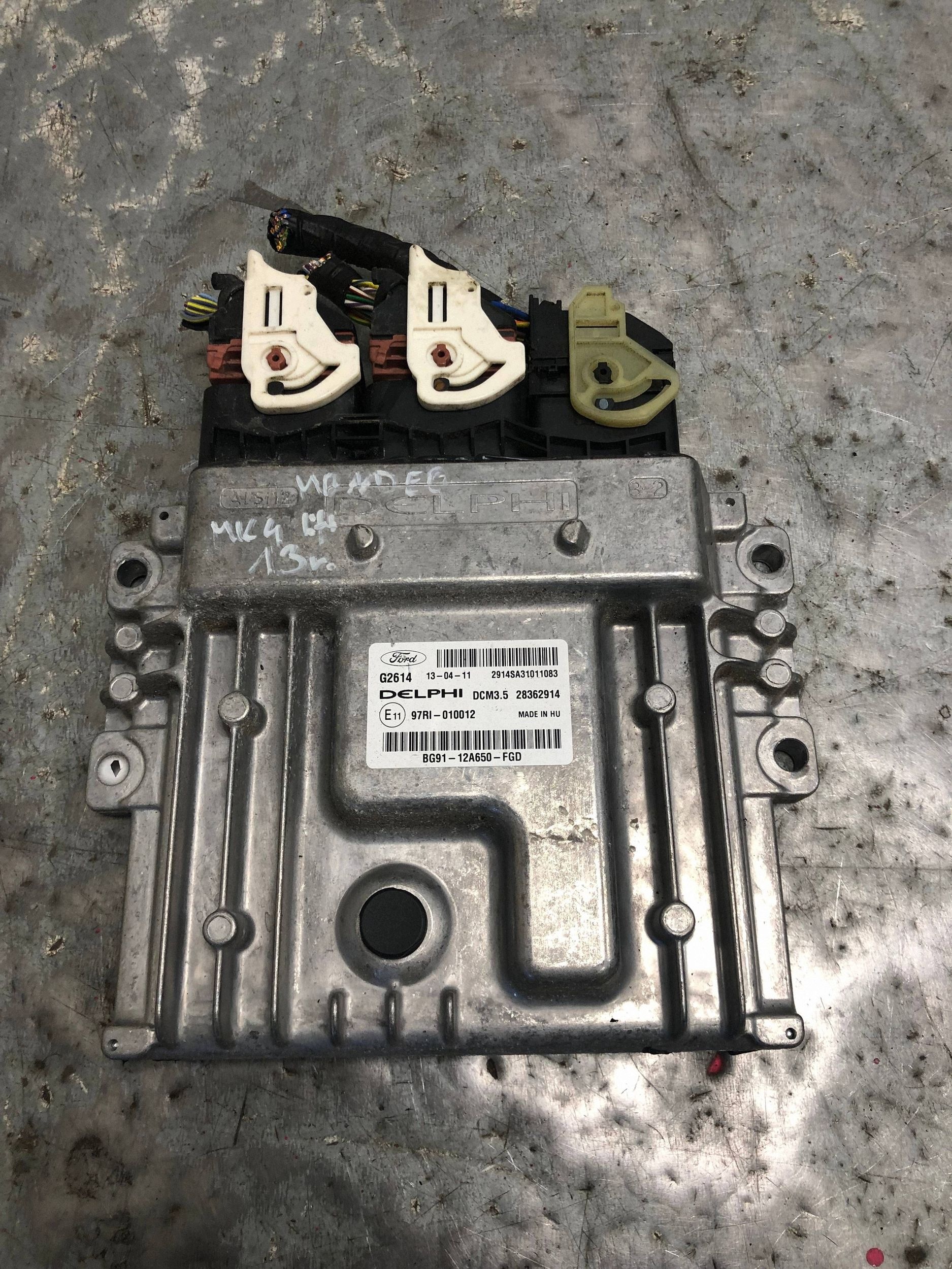 computer Motore FORD MONDEO MK4 BG91-12A650-FGD