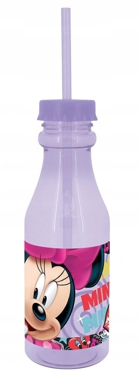 

Butelka ze słomką Minnie style 500 ml Disney 2447
