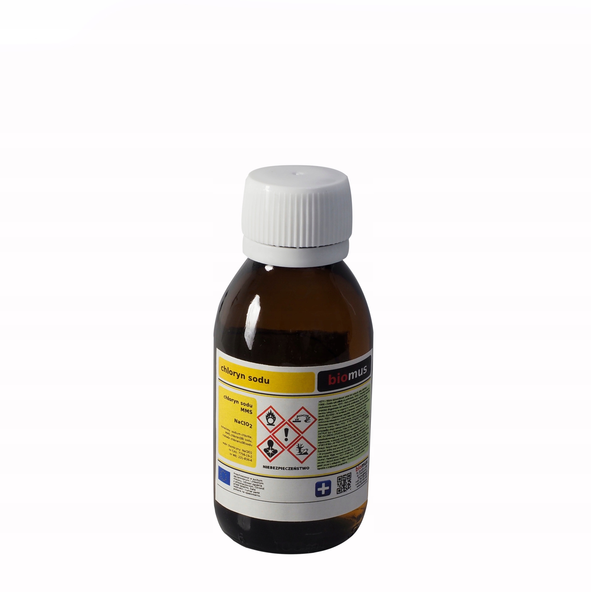CHLORYN SODU MMS Czysty 25-28% 100ml BIOMUS