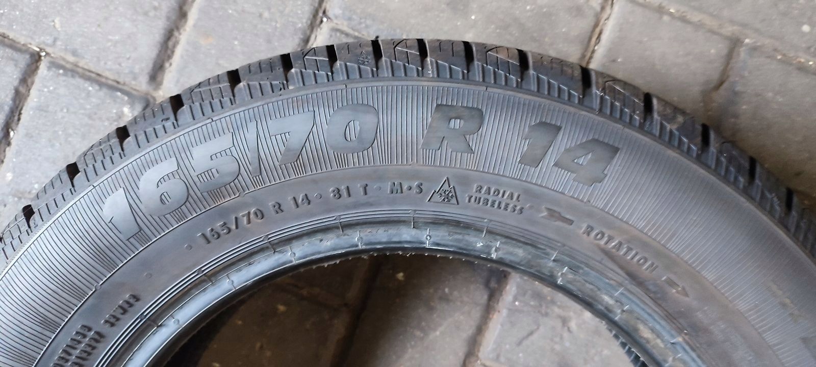 tyre winter Platin RP70 Winter 165/70R14