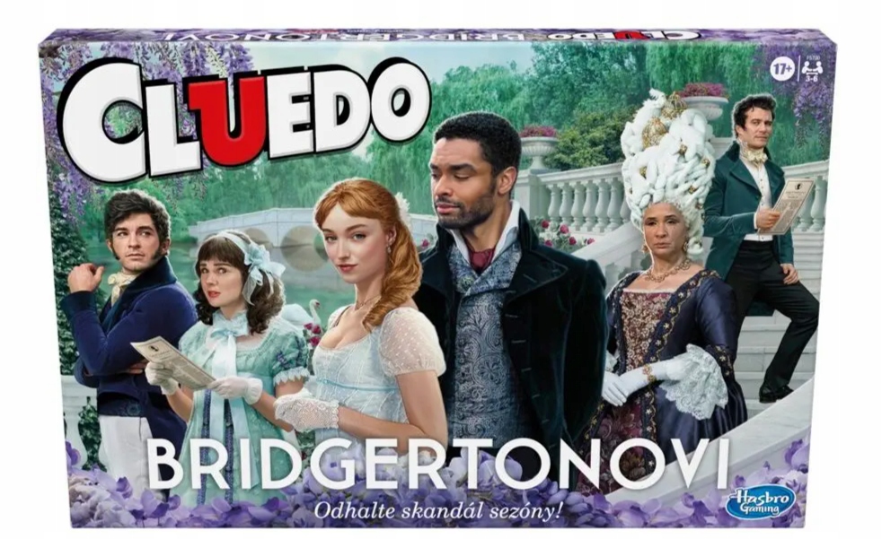 DESKOVÁ HRA HASBRO CLUEDO BRIDGERTON CZ