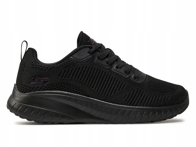 Dámské boty Skechers Bobs Sport Squad Chaos černé 117209-BBK lehké 35