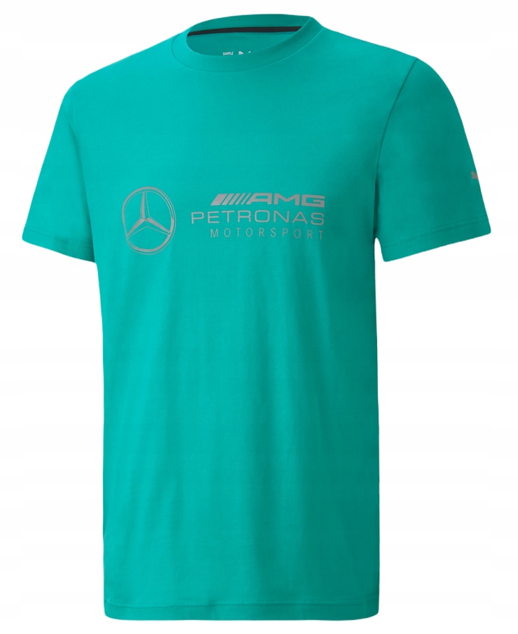 Amg Nové Tričko Puma Mercedes Mapm Logo Tee M