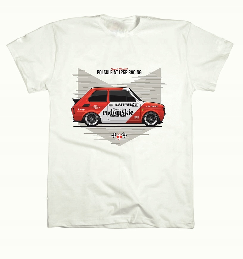

T-shirt koszulka Sport Classic Fiat 126p Maluch