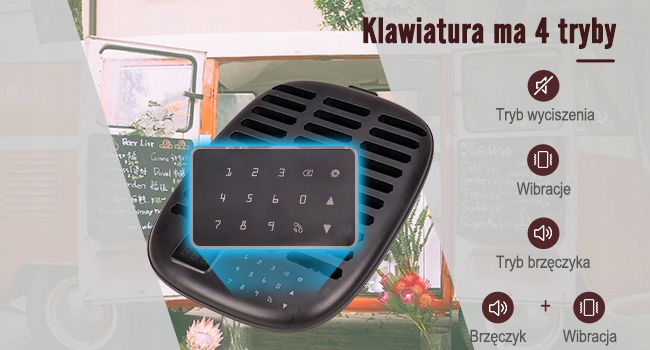 Retekess TD175P Przywoływacz Klientów, Pagera w Restauracji 30Pager, 500M Stan opakowania oryginalne