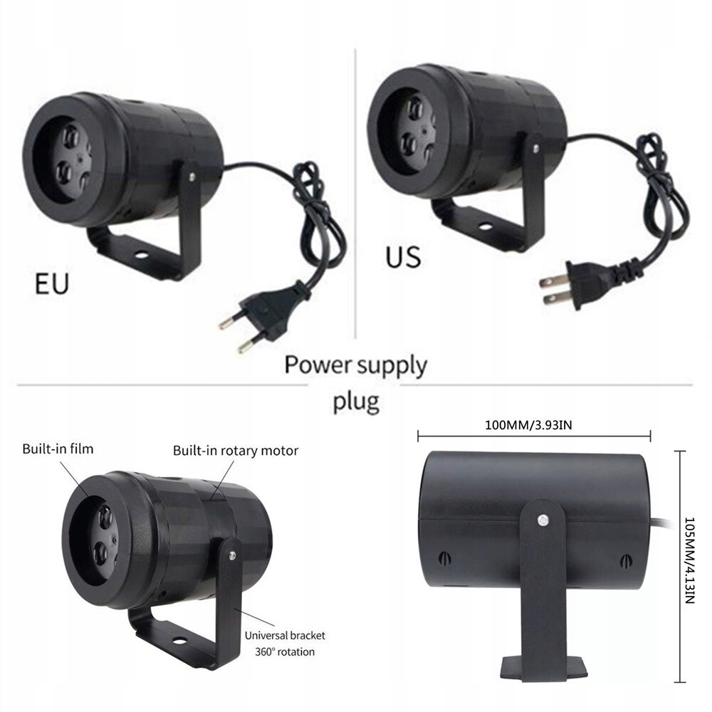 świąteczny projektor Led 20 wzorów Rodzaj rzutnik