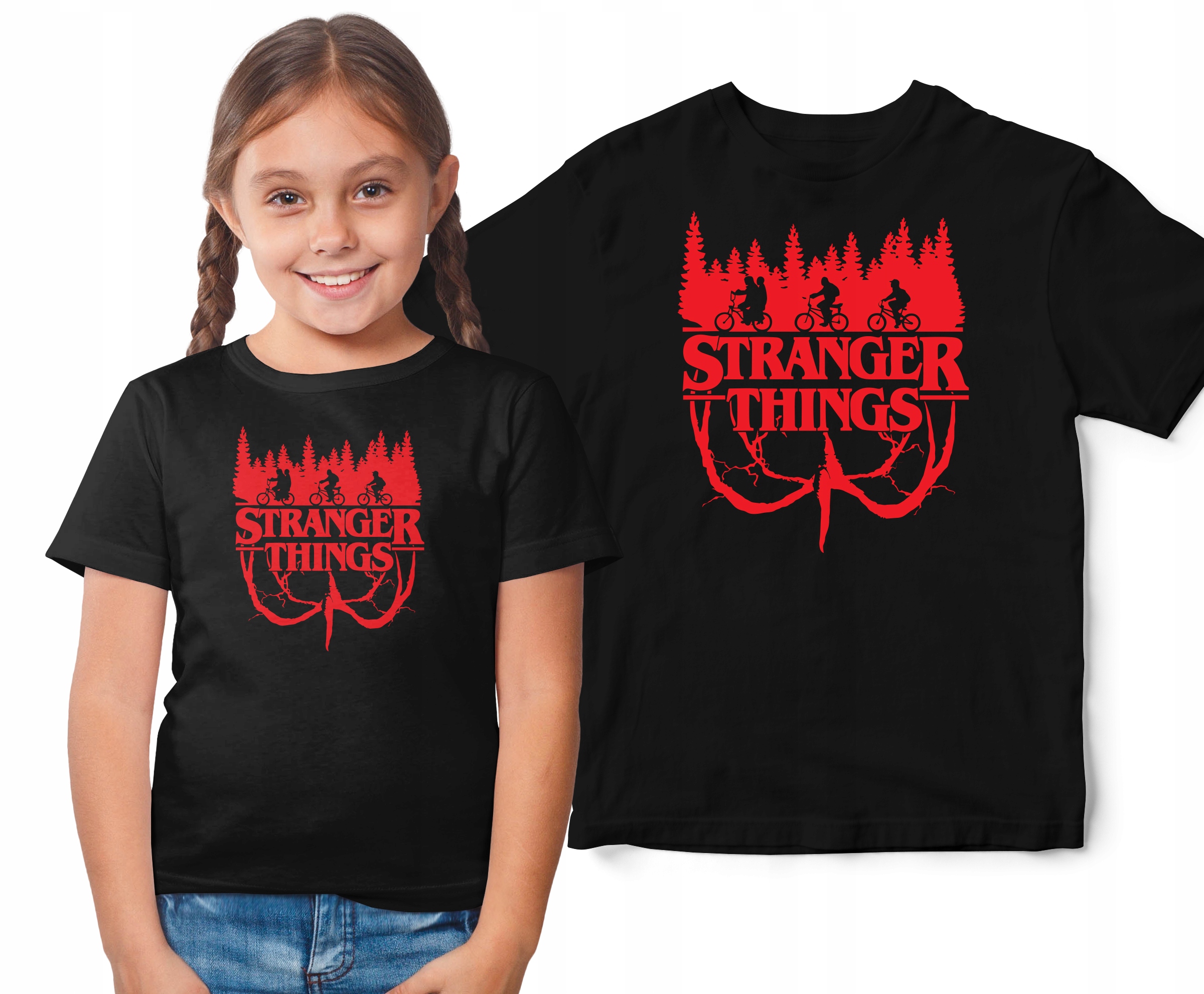 

Koszulka dziecięca Stranger Things Friends 140