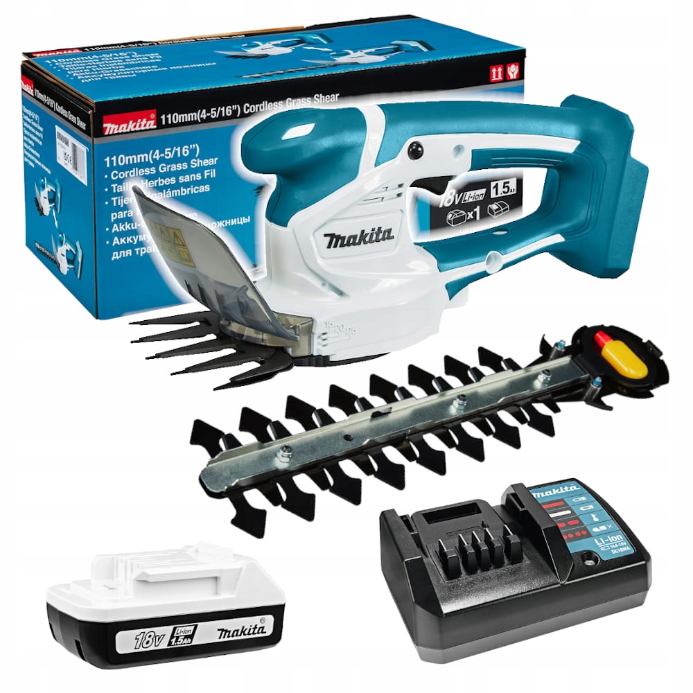 Zahradní nůžky na živý plot 26 cm Makita UM110DWYX 18V G 1x 2ah