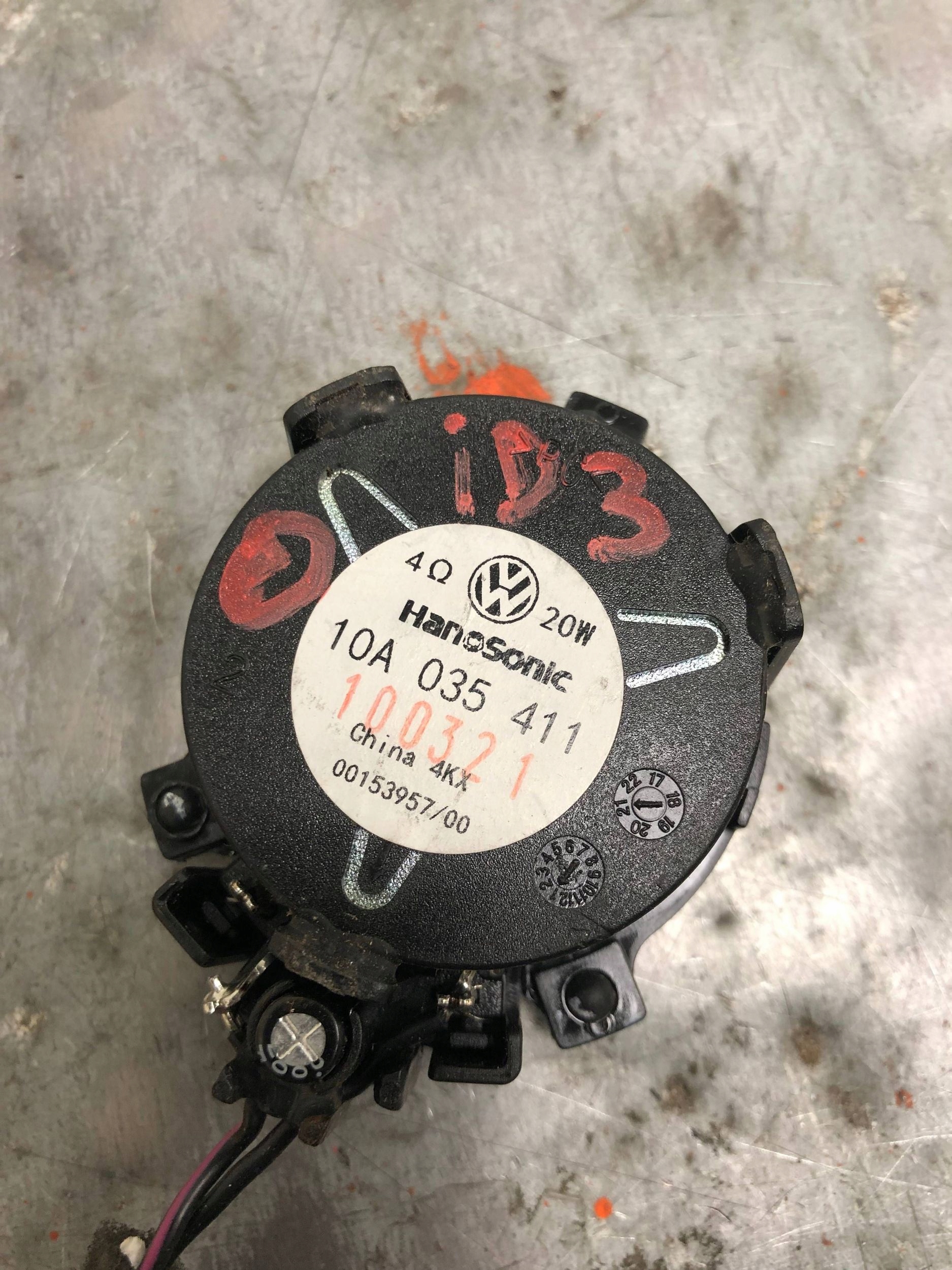 speaker WYSOKOTONOWY VW ID3 ID.3 10A035411