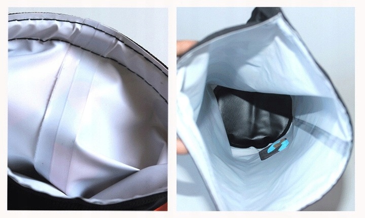 WOREK WODOSZCZELNY TORBA PLAŻOWA KAJAKI 15L Materiał inny