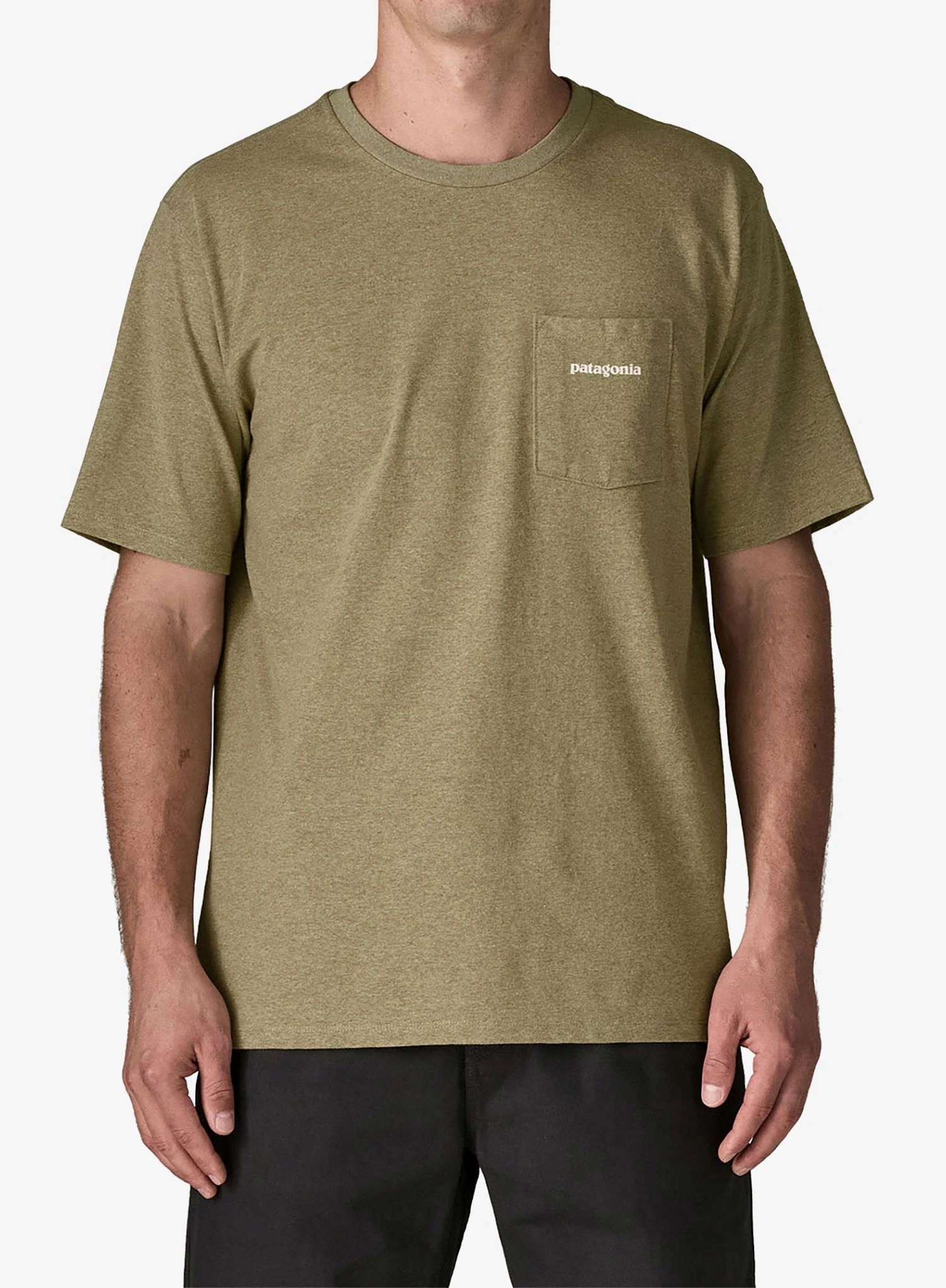 Tričko Patagonia Boardshort Logo Pocket Responsibili-Tee g. zelená XL