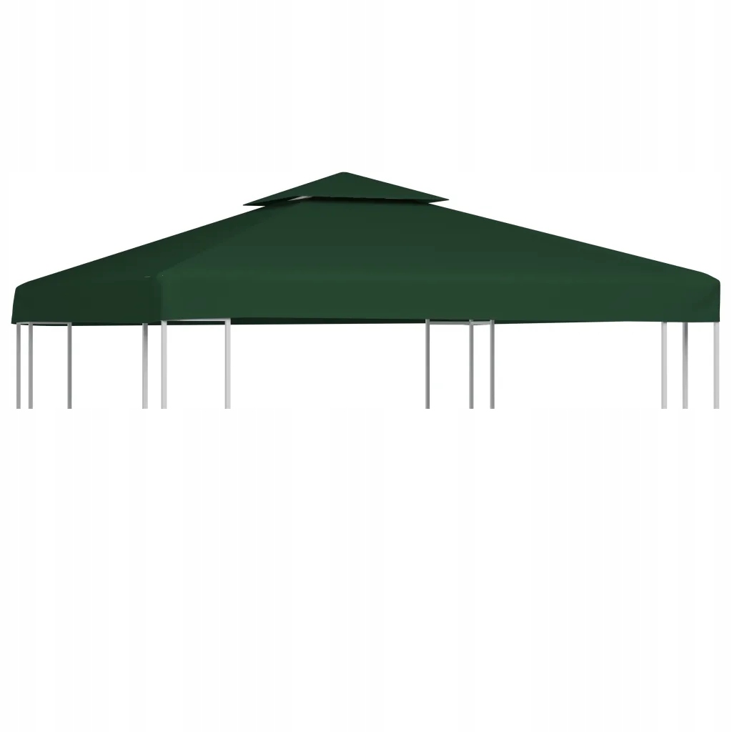 Zastřešení zahradního altánu s Pvc povlakem Zelené 3x3 m