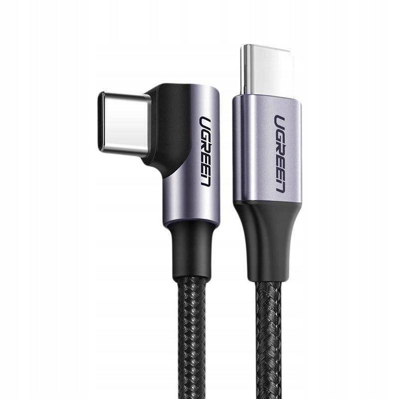 Ugreen Kątowy Kabel Przewód Usb Typ C Usb Typ C Power Delivery 60 W 20 V