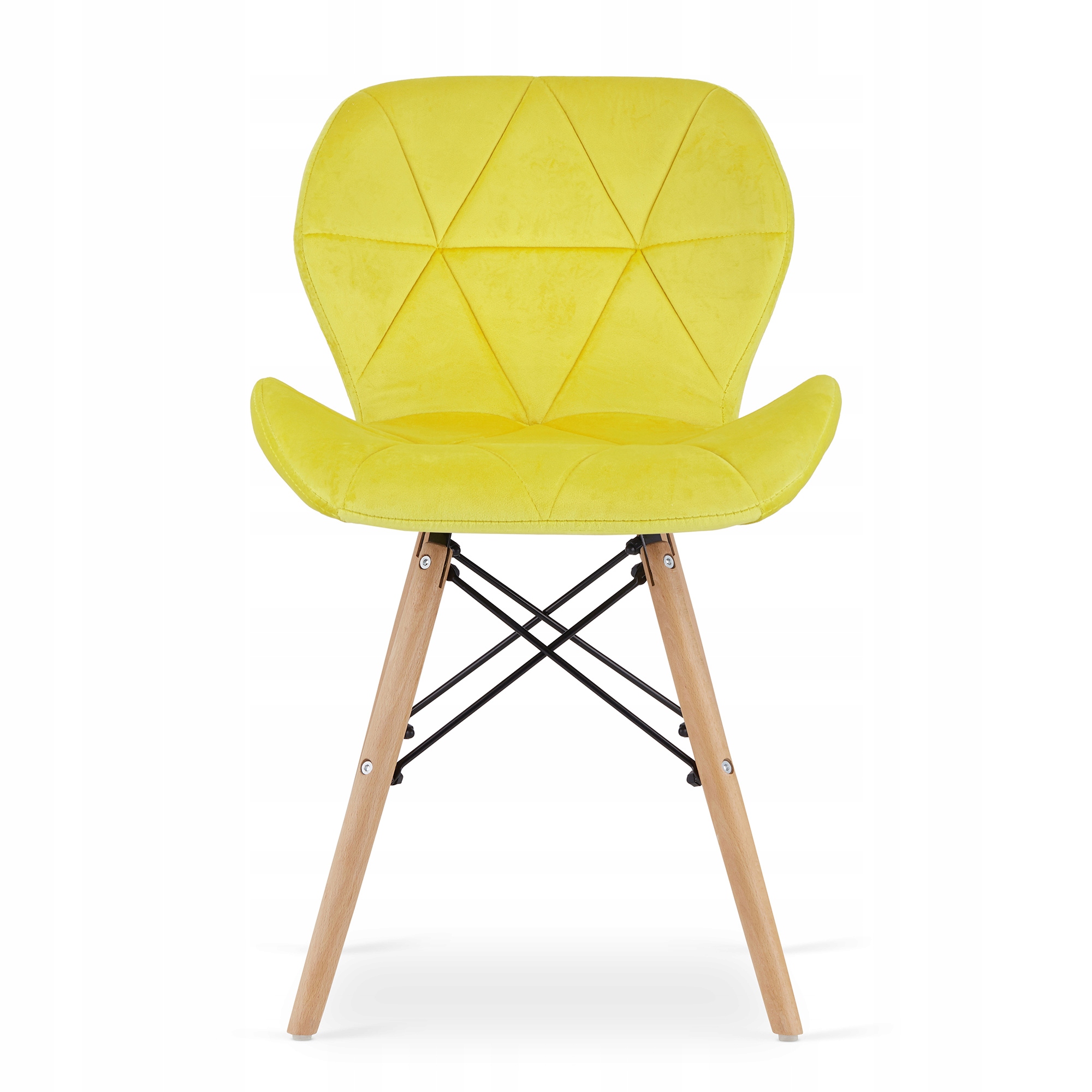 Stół + 2 Krzesła Nowoczesny Skandynawski Styl Kolor blatu biały