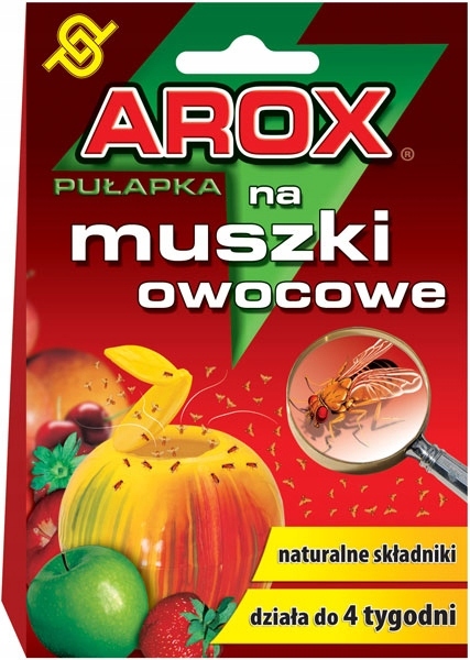 

Pułapka na muszki owocówki Arox Jabłko