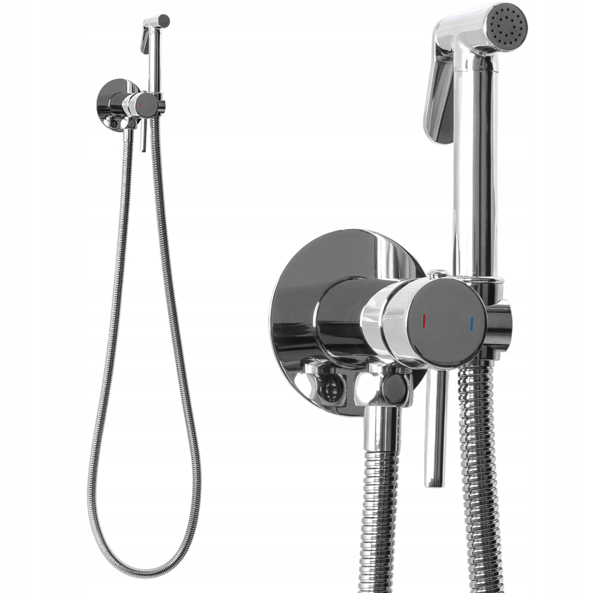 Bidetová batéria pod omietku, chróm Loop Chróm Rea