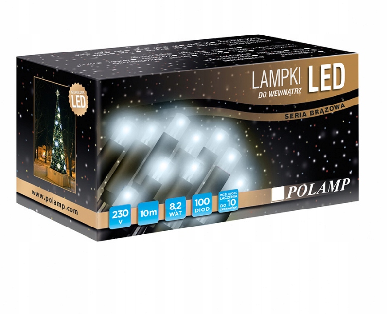 

Lampki Choinkowe Led Białe Zimne Wewnętrzne 6 m