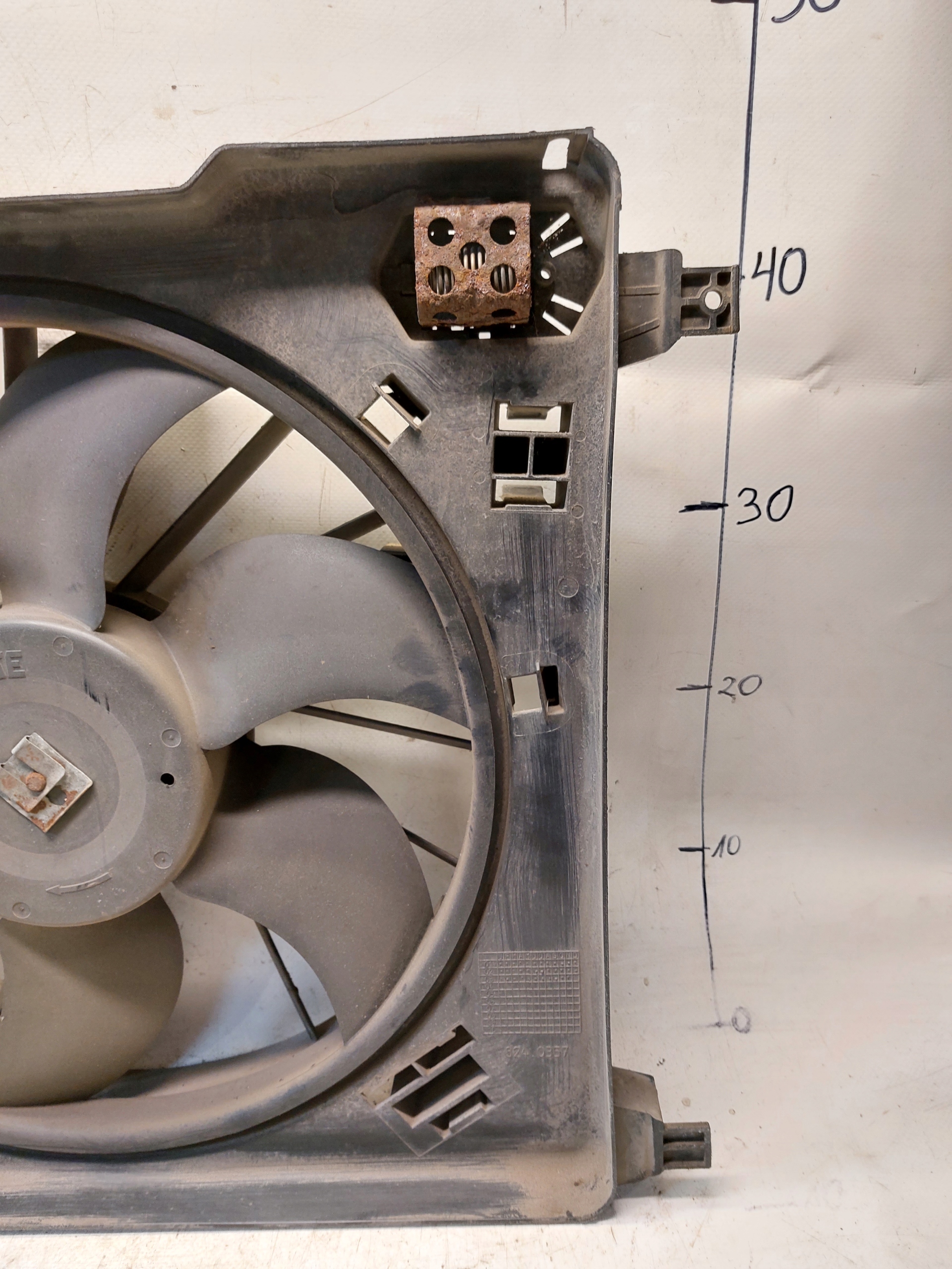 ventilátor chladiče RENAULT SCENIC II 1.9DCI