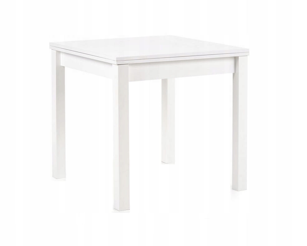 Купить Современный белый квадратный раздвижной стол 80/160 см: отзывы .