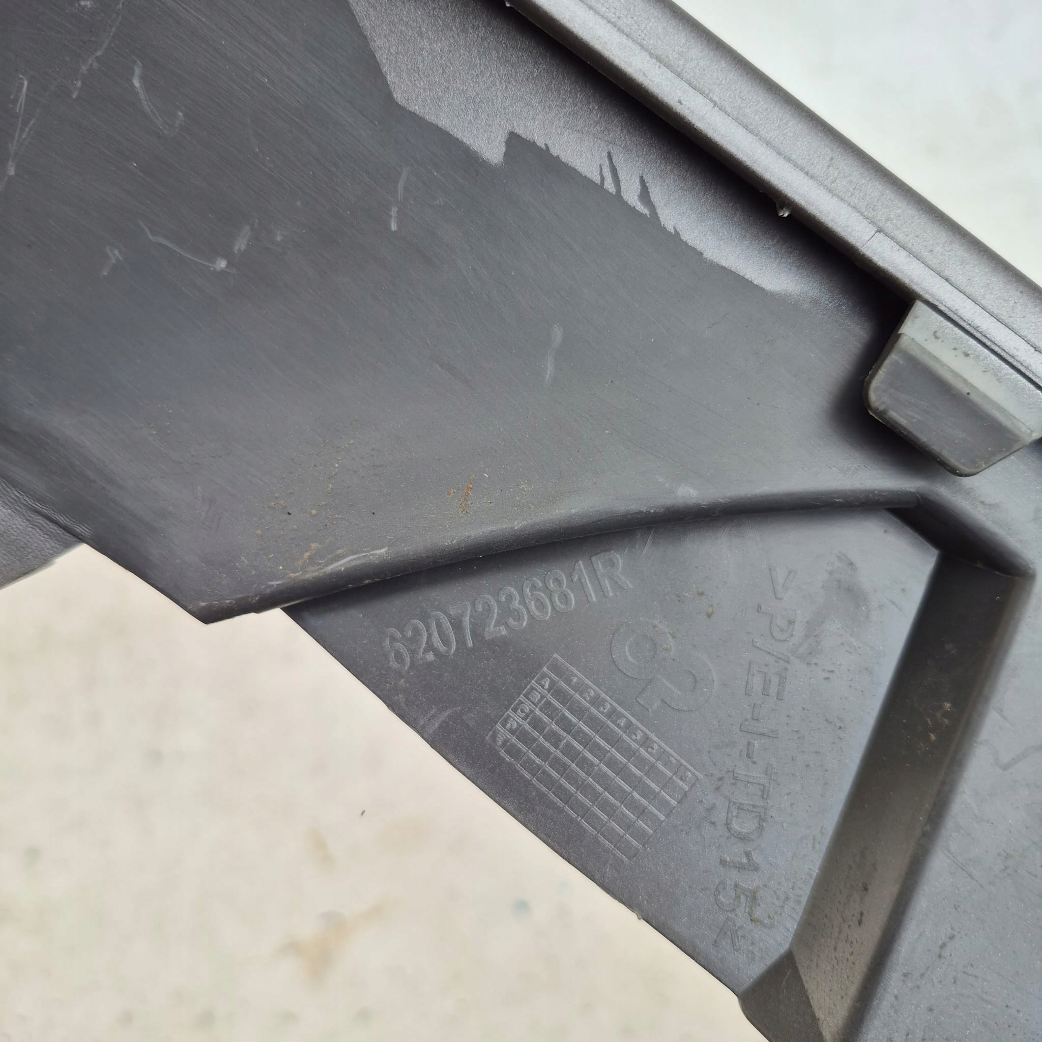 RENAULT CLIO IV RS 14- bumper HOKEJ spoiler front accessories 620723681R