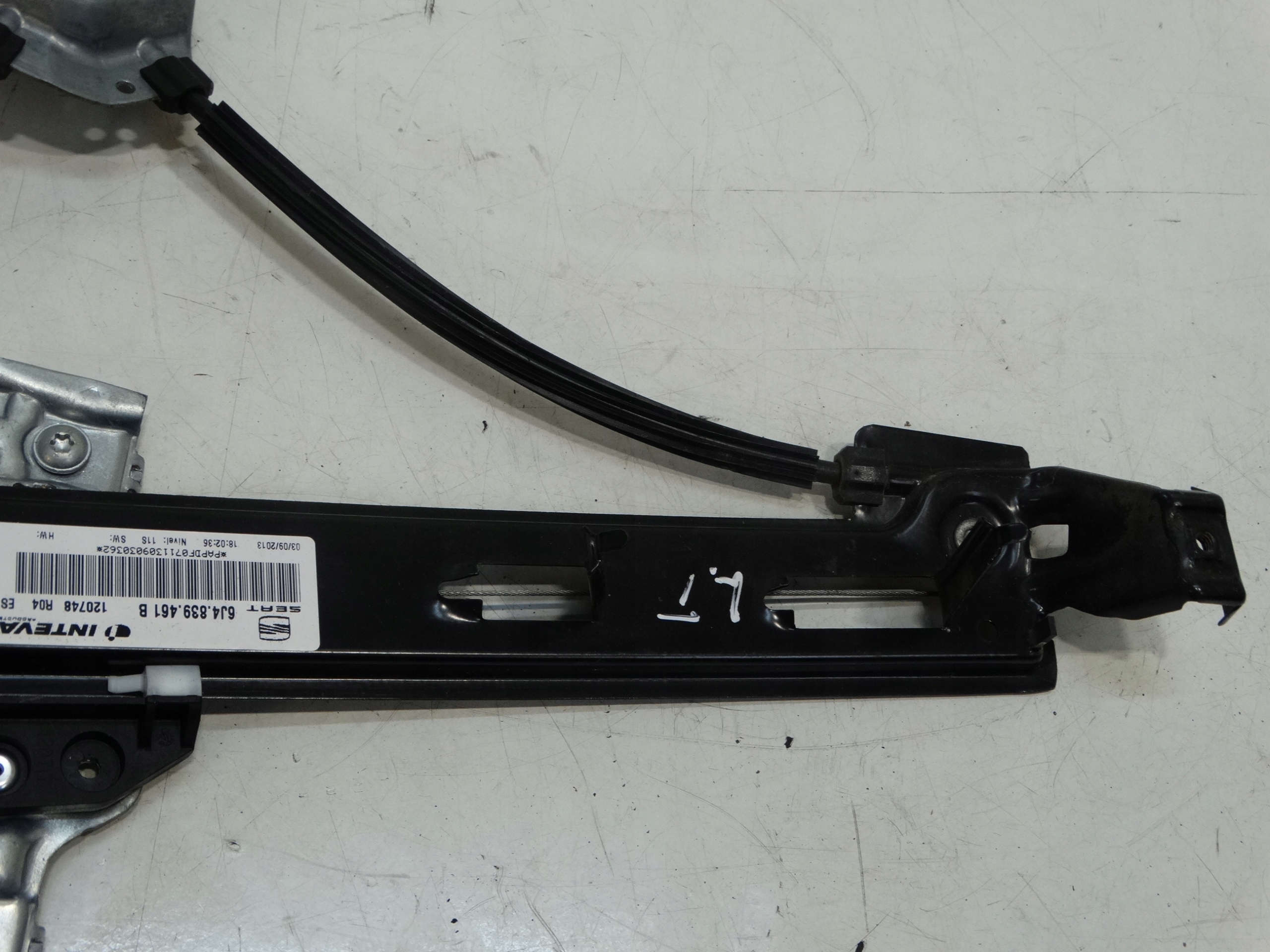 window regulator left rear part SEAT IBIZA MK4 6J4839461B