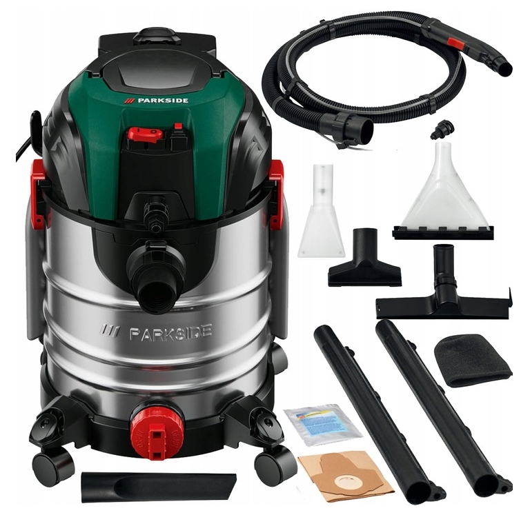 Odkurzacz Piorący Do Tapicerki i Dywanów Parkside Pws 20 Na Sucho Mokro