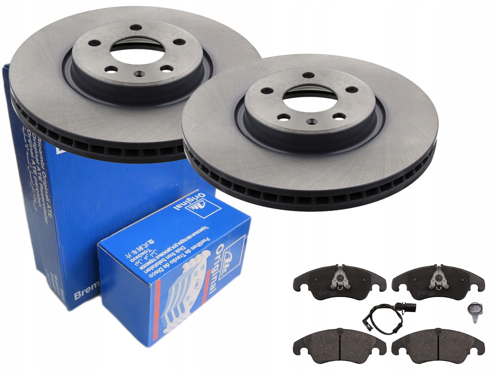 Диски колодки ATE передня AUDI A4 B8 A5 A7 a6 320