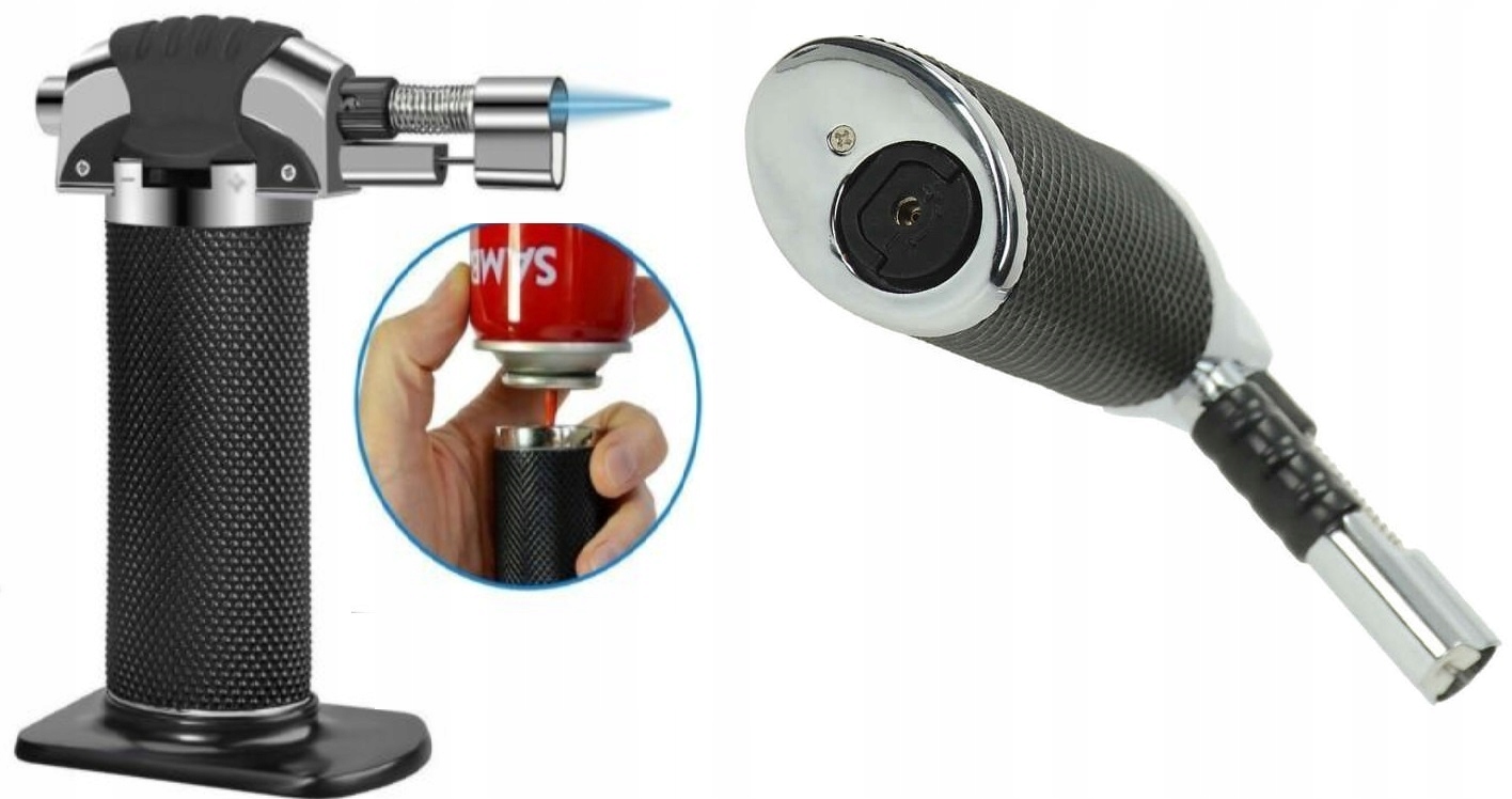 PALNIK GAZOWY KUCHENNY CUKIERNICZY GRILL OPALARKA ZAPALARKA DO LUTOWANIA Długość 11 mm