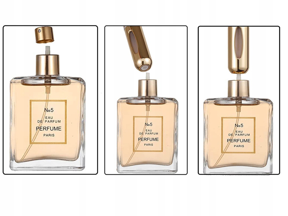 Atomizer podróżny buteleczka do perfum flakon 5ml dozownik Kod producenta 01752