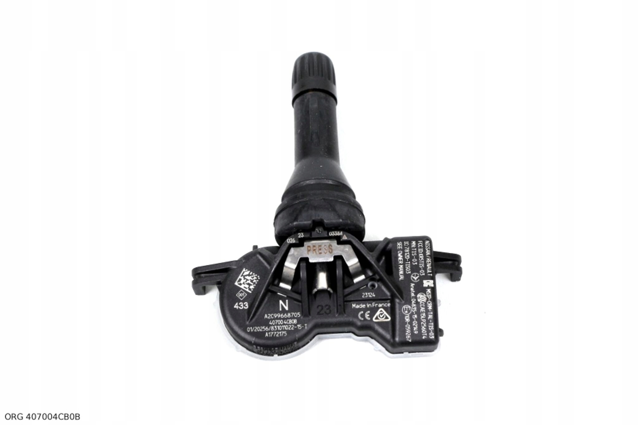 Snímač Tlaku V Kole R Meg 15-/ESP 15- Org 407004CB0B