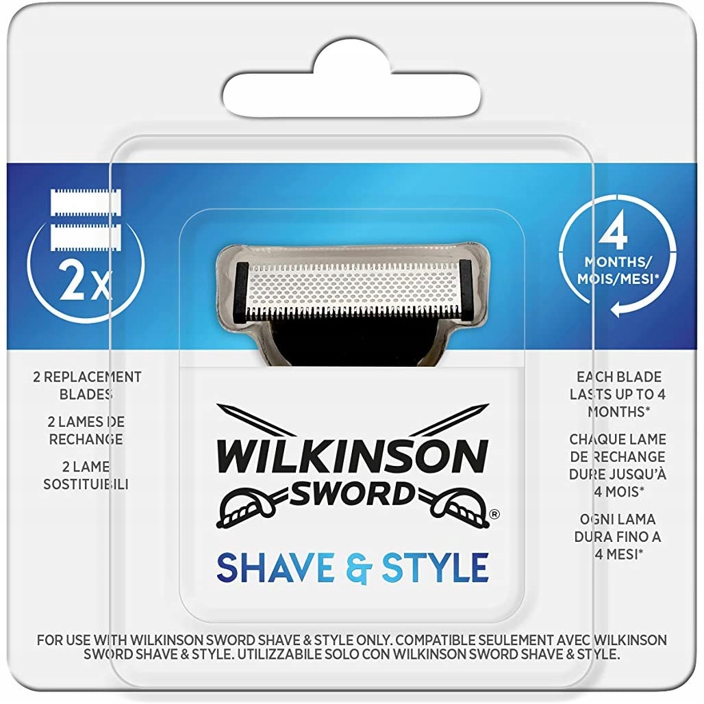 Wilkinson Sword Shave & Style 2 ostrza