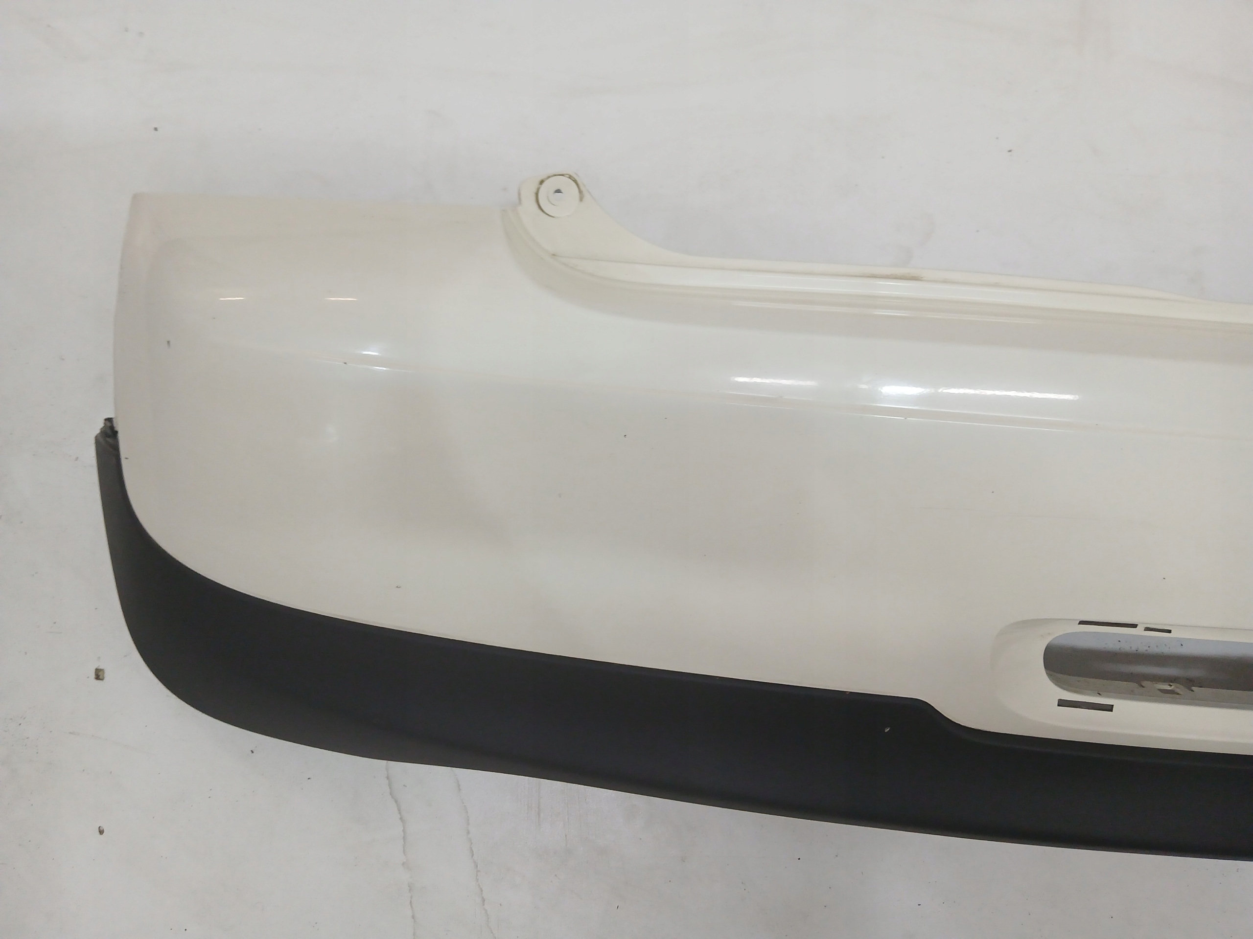 bumper rear MINI R56 PEPPER WHITE
