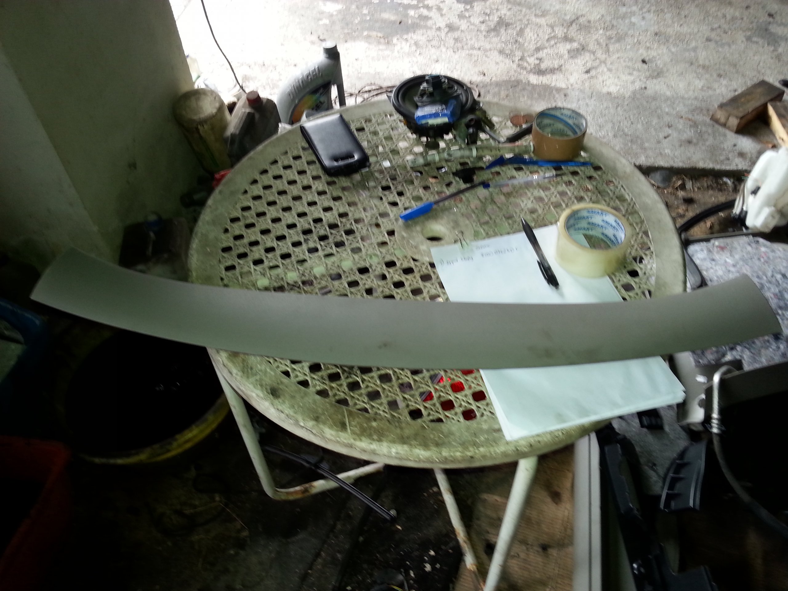 RENAULT GRAND SCENIC II - OSLONA PODSUFITKI TYL