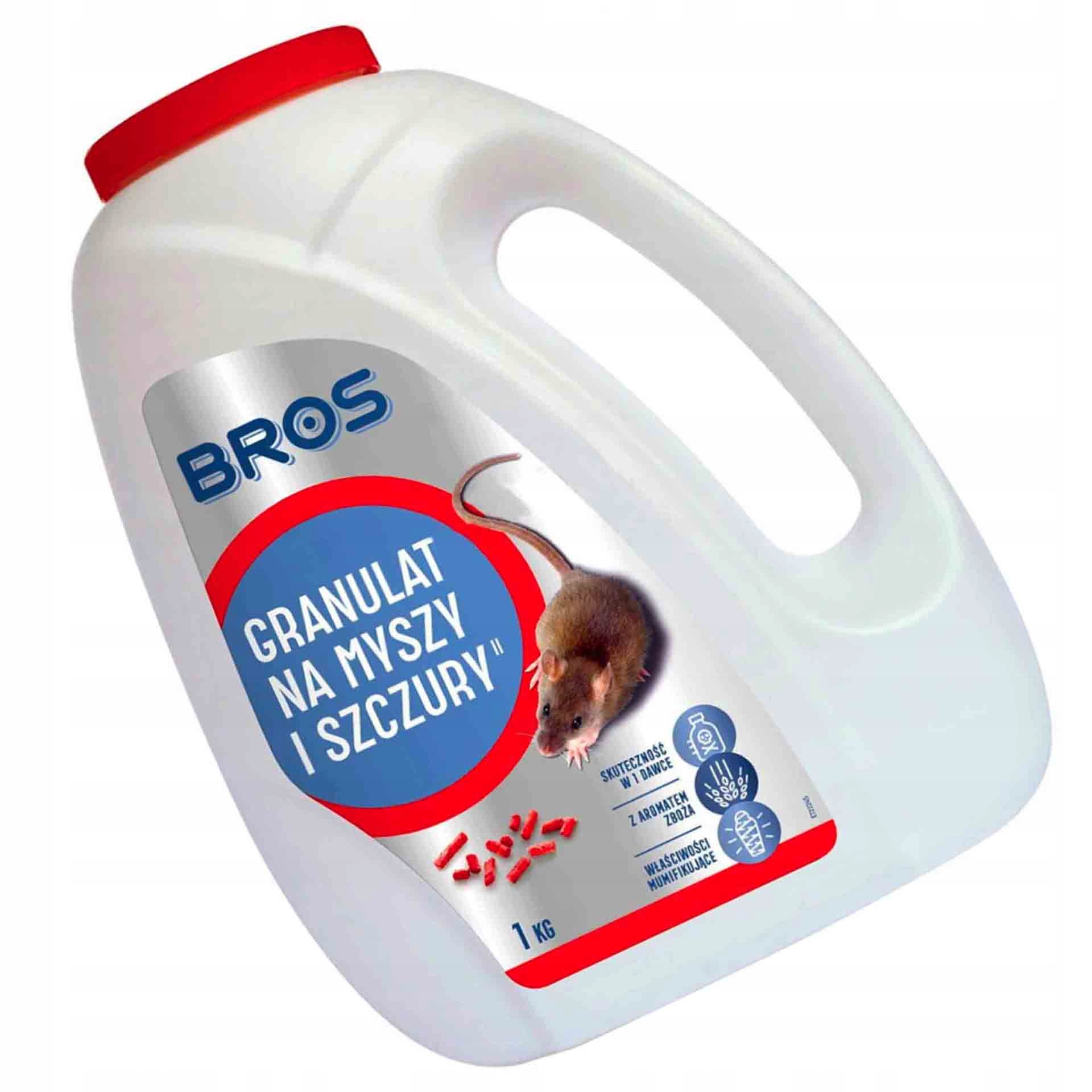 

Bros Granulat Na Myszy I Szczury 1 kg