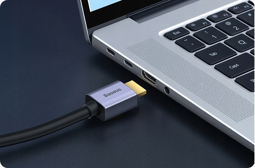 DŁUGI KABEL PRZEWÓD HDMI DO HDMI 2.0 BASEUS 4K 60HZ FULL HD ARC HDR 3M Waga produktu z opakowaniem jednostkowym 0.15 kg