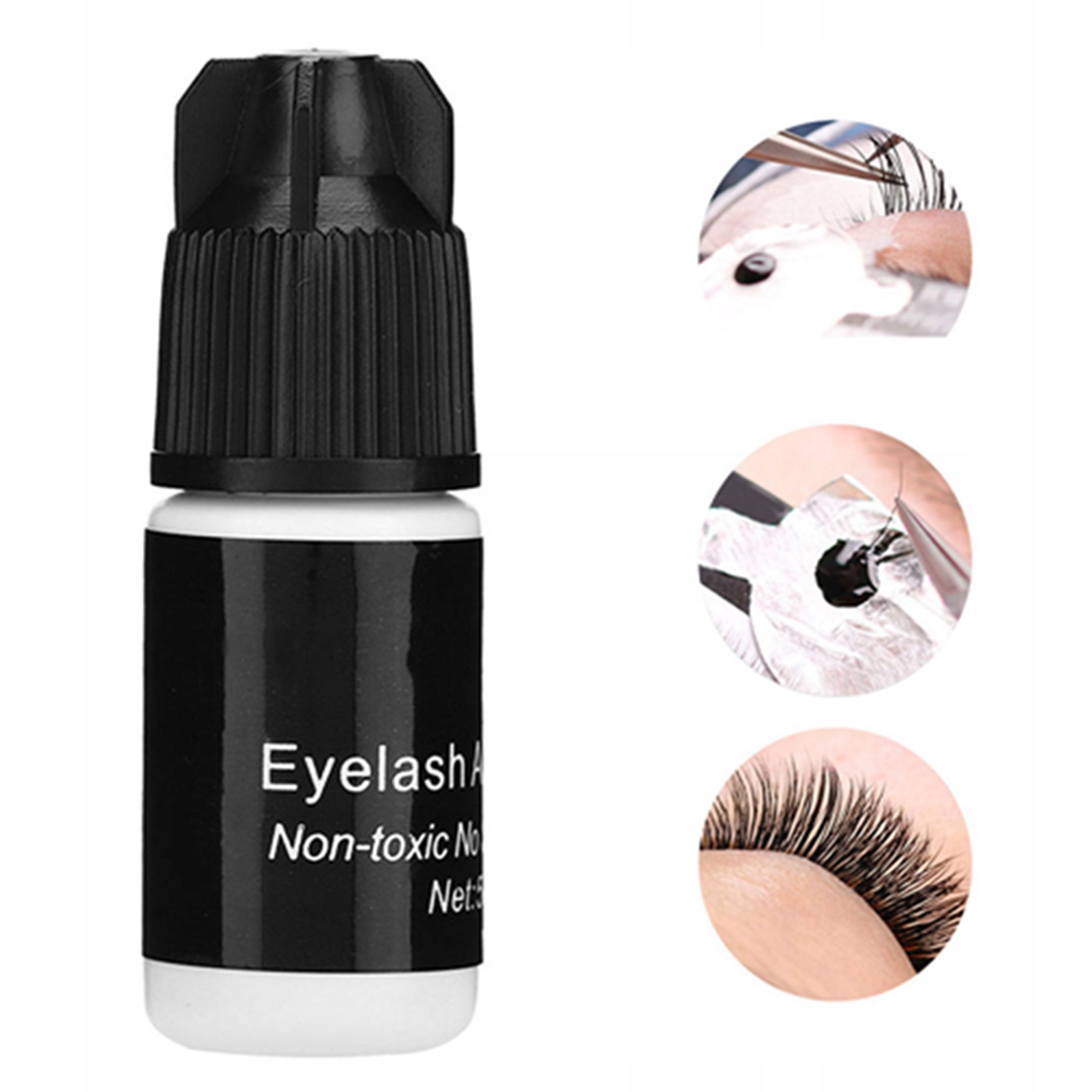 KLEJ DO SZTUCZNYCH RZĘS PROJECTLASHES LASH GLUE LASHES 5ML Pojemność 5 ml