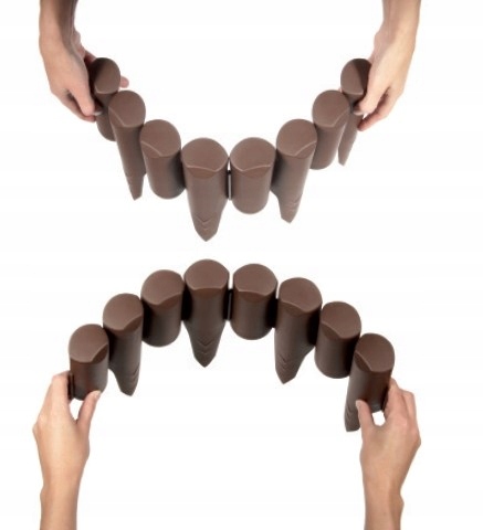 POLSKA, SOLIDNA PALISADA OGRODOWA OBRZEŻE BRĄZOWA Kod producenta 351009-B