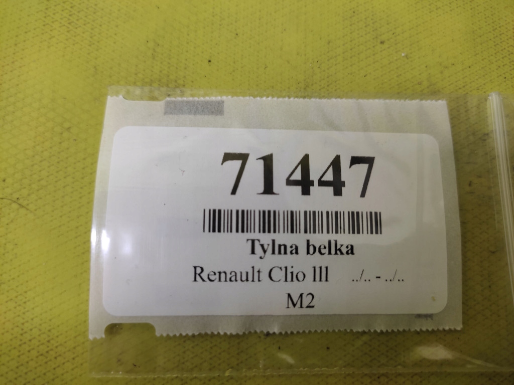 RENAULT CLIO III 1.2 hinten Achsträger