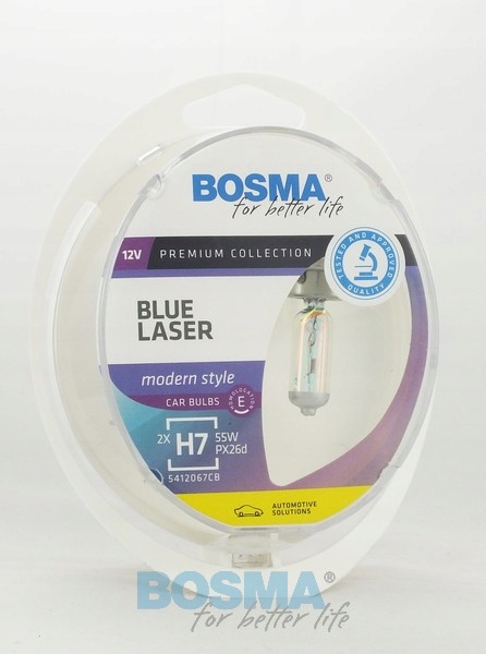 

Blue Laser 12V 55W PX26D H7 Twin Box 2 Szt